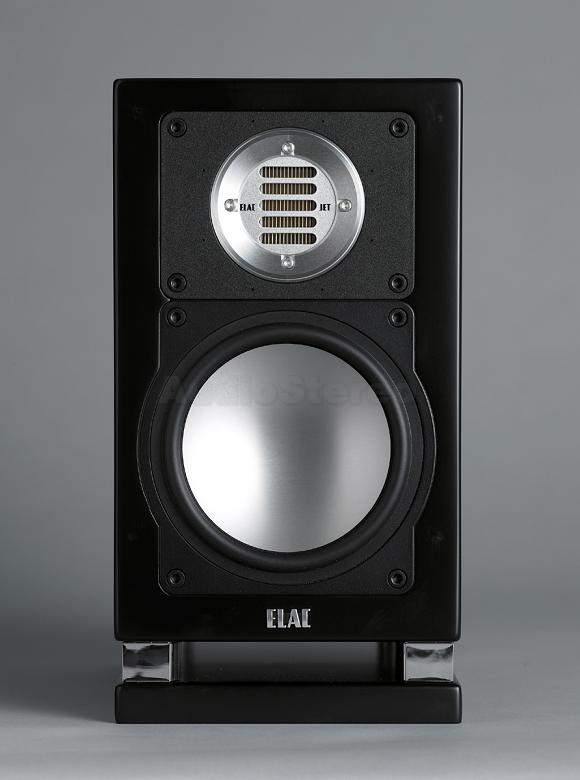 ELAC BS 182 satin black single front view